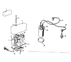 Onan BF-MS/3265F ignition group (for model bg-ms/3344a only) diagram