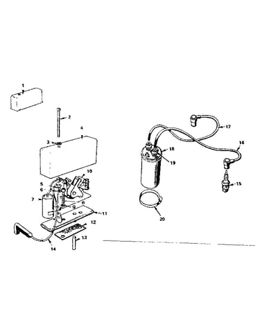Ignition group (for model bg-ms/3344a only)