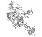 Onan BF-MS/3265F cylinder block group (for model bf-ms/3265f only) diagram