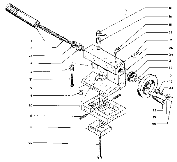 Tailstock base assembly