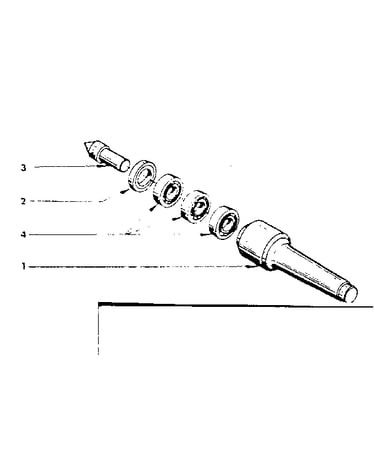 Tapered shank