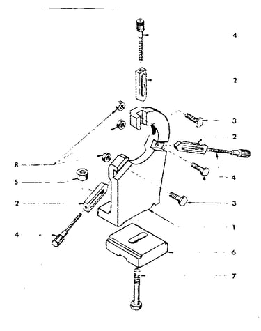 Clamping plate assembly