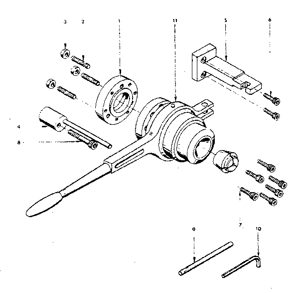 Collet chuck assembly