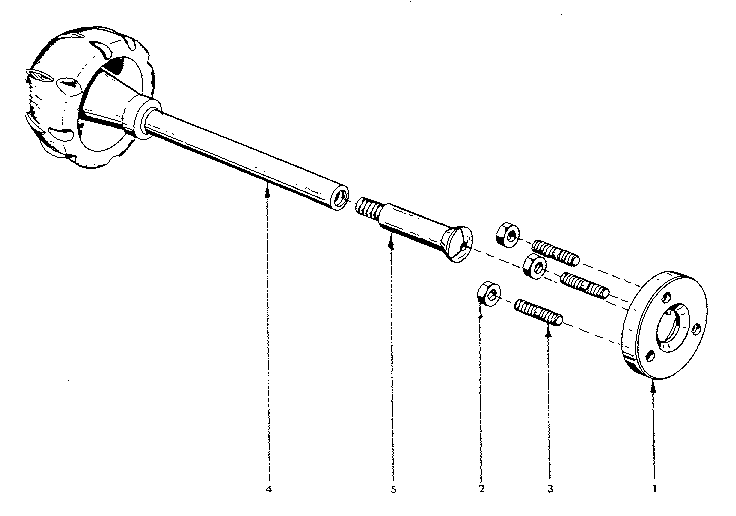 Draw bar assembly