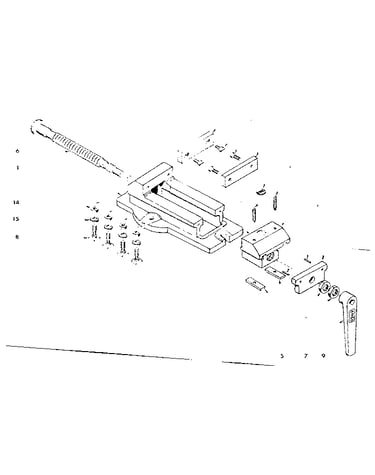 Slide plates and jaw mount