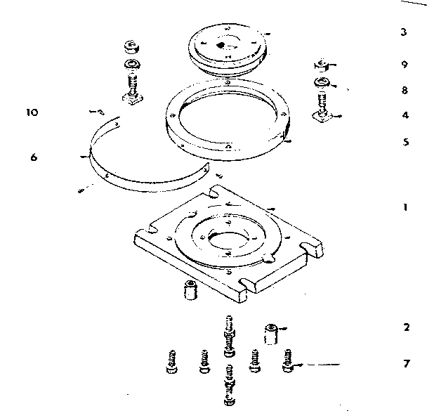 Base plate assembly