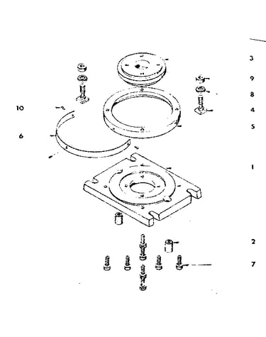 Base plate assembly