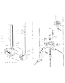 Vertical column and spindle assembly