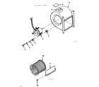 Kenmore 86776374 h-q blower assembly diagram