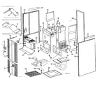 Kenmore 86776371 furnace assemblies diagram