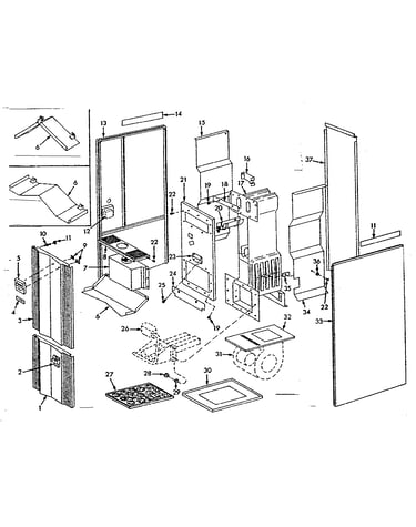 Furnace assemblies