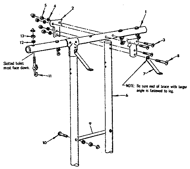 T-FRAME ASSEMBLY