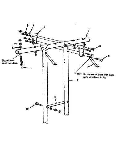 T-frame assembly