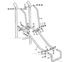 Sears 70172958-79 slide assembly no. 25 diagram