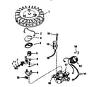 Tecumseh 670-83A rewind starter diagram