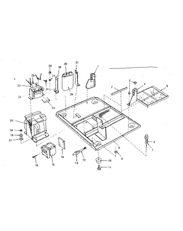 Oven base assembly