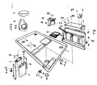Kenmore 5629967311 oven base assembly diagram