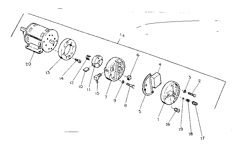 Motor package assembly