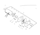 Kenmore 583406131 motor package assembly diagram