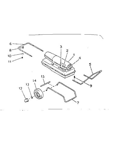 Handle and wheel group