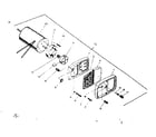 Kenmore 583406140 motor package assembly diagram