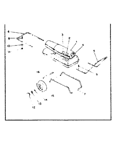 Handles, wheels, markings