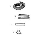 Kenmore 16361620 2-1/2" accessory kit diagram