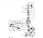 Kenmore 16361640 base assembly diagram