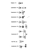 Fastener combinations