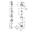 Kenmore 17566492 replacement parts diagram