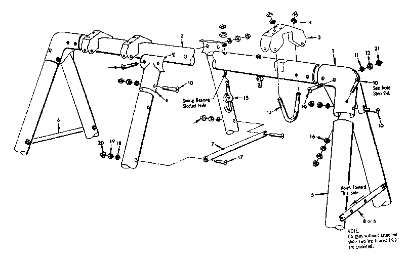 Frame assembly no. 19-a
