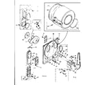 Kenmore 1106818240 bulkhead assembly diagram
