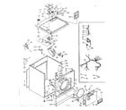 Kenmore 1106817210 machine sub-assembly diagram