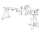 Sears 70172931-79 frame assembly no. 13 diagram