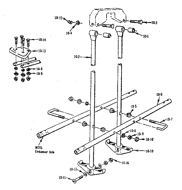 GILDER RIDE ASSEMBLY NO. 10