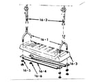 Sears 70172931-79 swing assembly no. 15 diagram