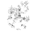 Tecumseh HM80-155135C basic engine diagram