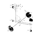 Kenmore 222777 three wheel dolly diagram