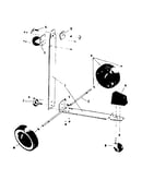 Three wheel dolly