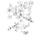 Tecumseh OH140-160018B basic engine diagram