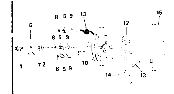 Rewind starter no. 590405a