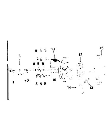 Rewind starter no. 590405a