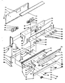 Backguard section