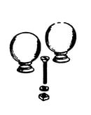 Ornamental knobs