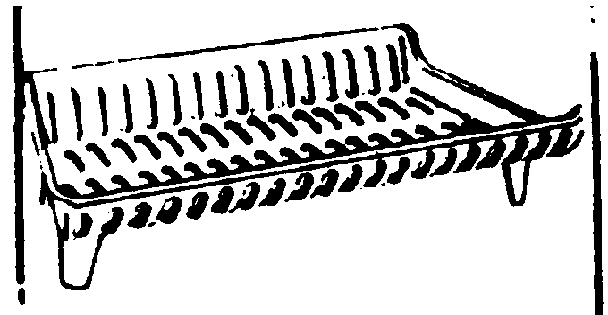 CAST IRON GRATE BASKET