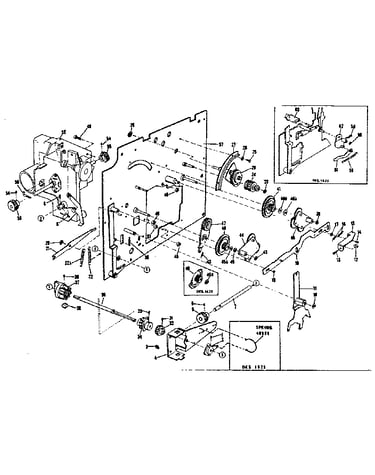 Main plate components