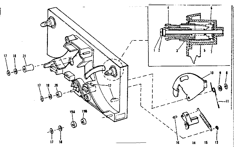 Upper film guide assembly (current models)