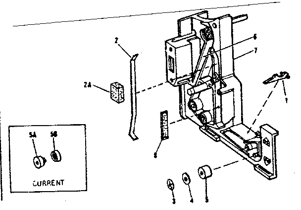 Lower film guide assembly