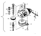 Craftsman 13965233 motor assembly diagram