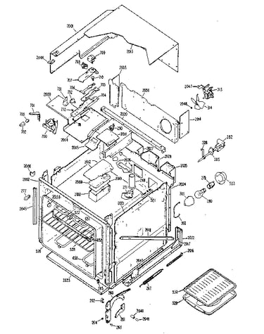 Upper oven